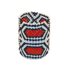 Beaded Bracelet Indigenous Art | Fulni-Ô | 693