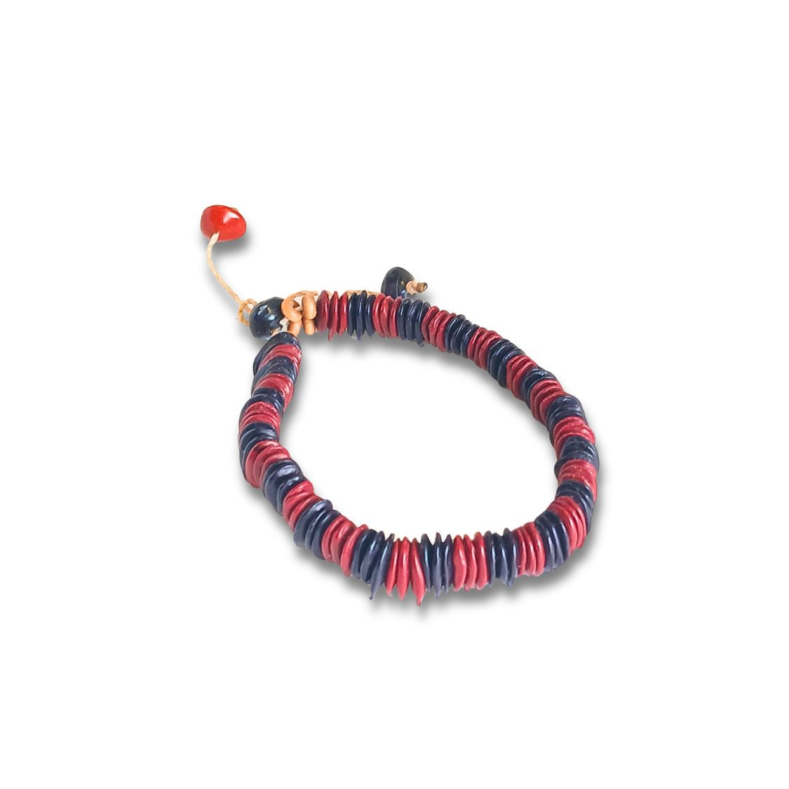 Pulseira de sementes ajustavel Arte Indigena| Pataxó| 211887