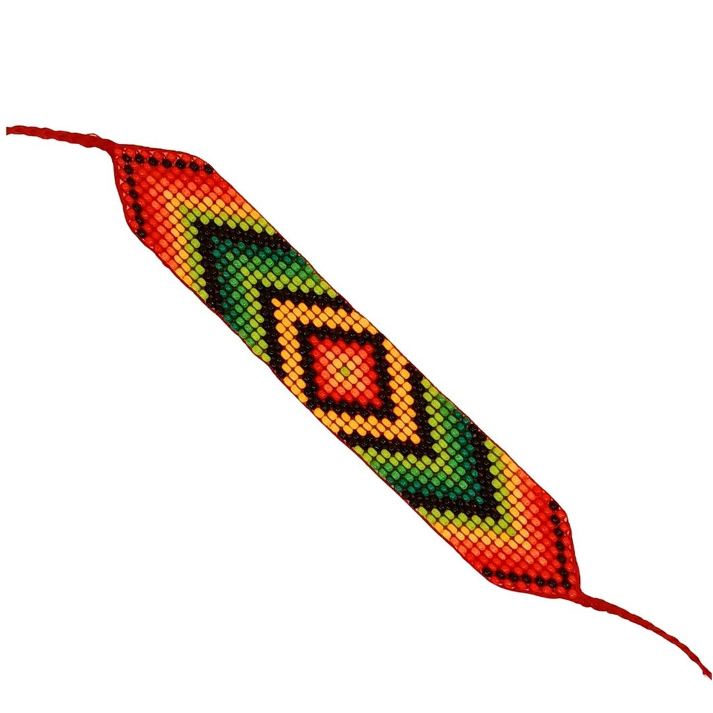 Indigenous Seed Bead Bracelet | Inga from Putumayo | 144157