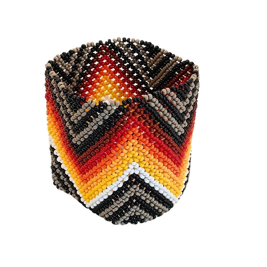 Pulseira de Miçangas Indígena Masculina | Kamaiurá | 1321453