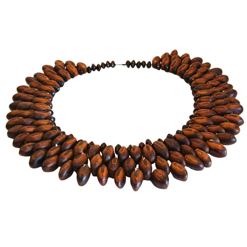 Colar de sementes Arte Indigena | Pataxó | 21199