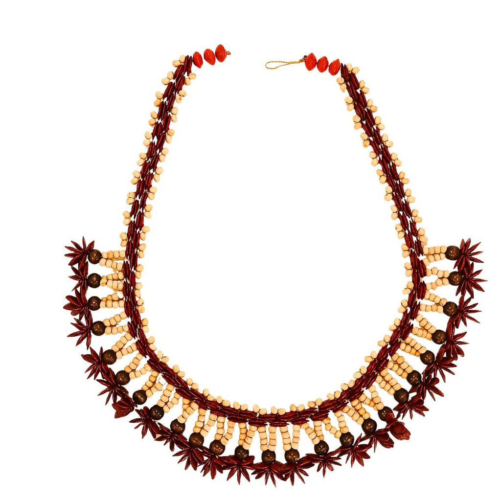 Indigenous Art Seeds Necklace | Pataxó | 21190