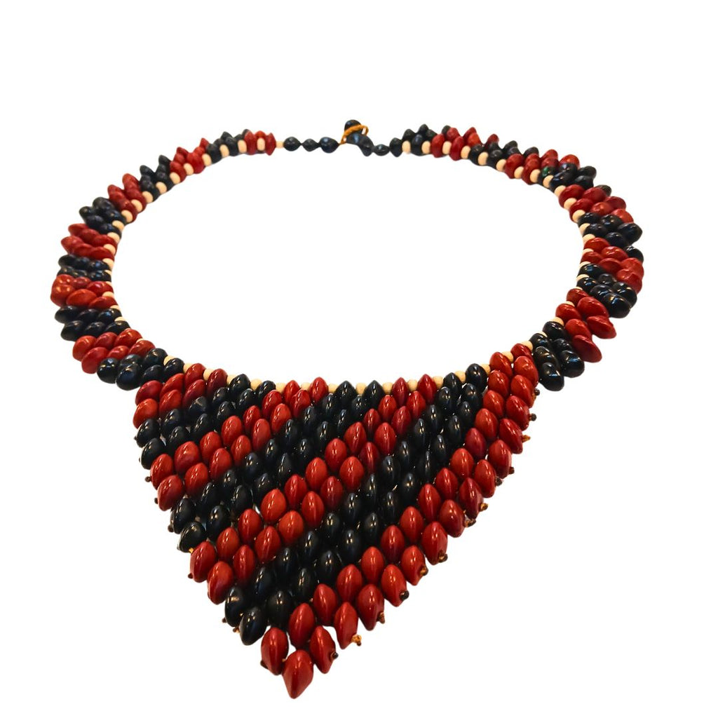 Seed necklace Indigenous Art | Pataxó | 21186