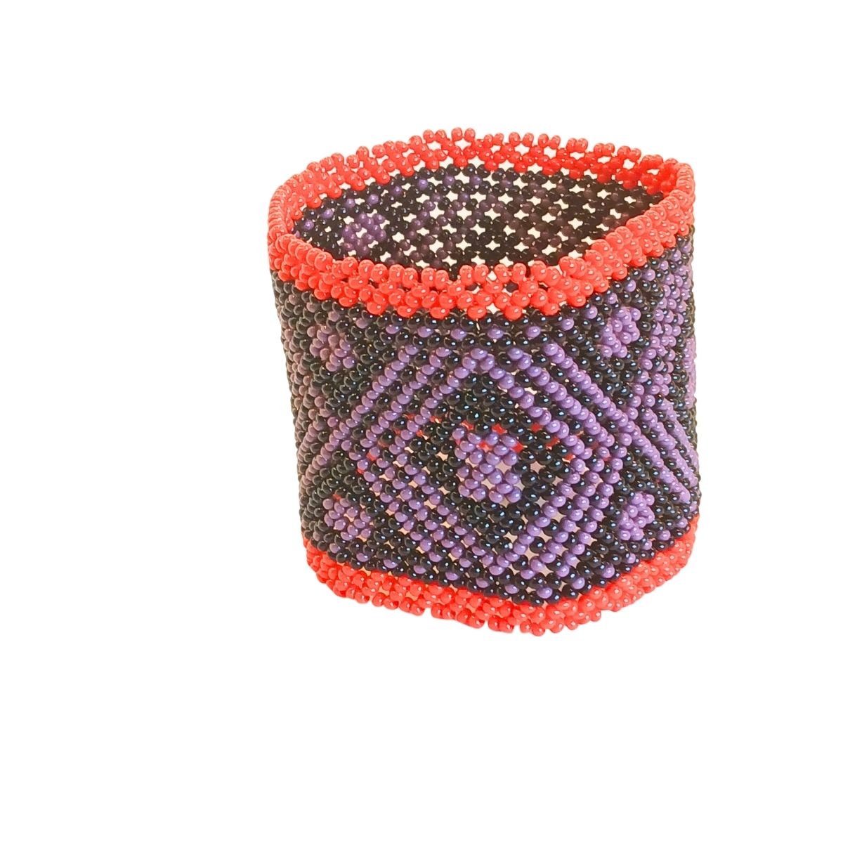 Pulseira de Miçangas Arte Indígena Branco | Waura | 150025