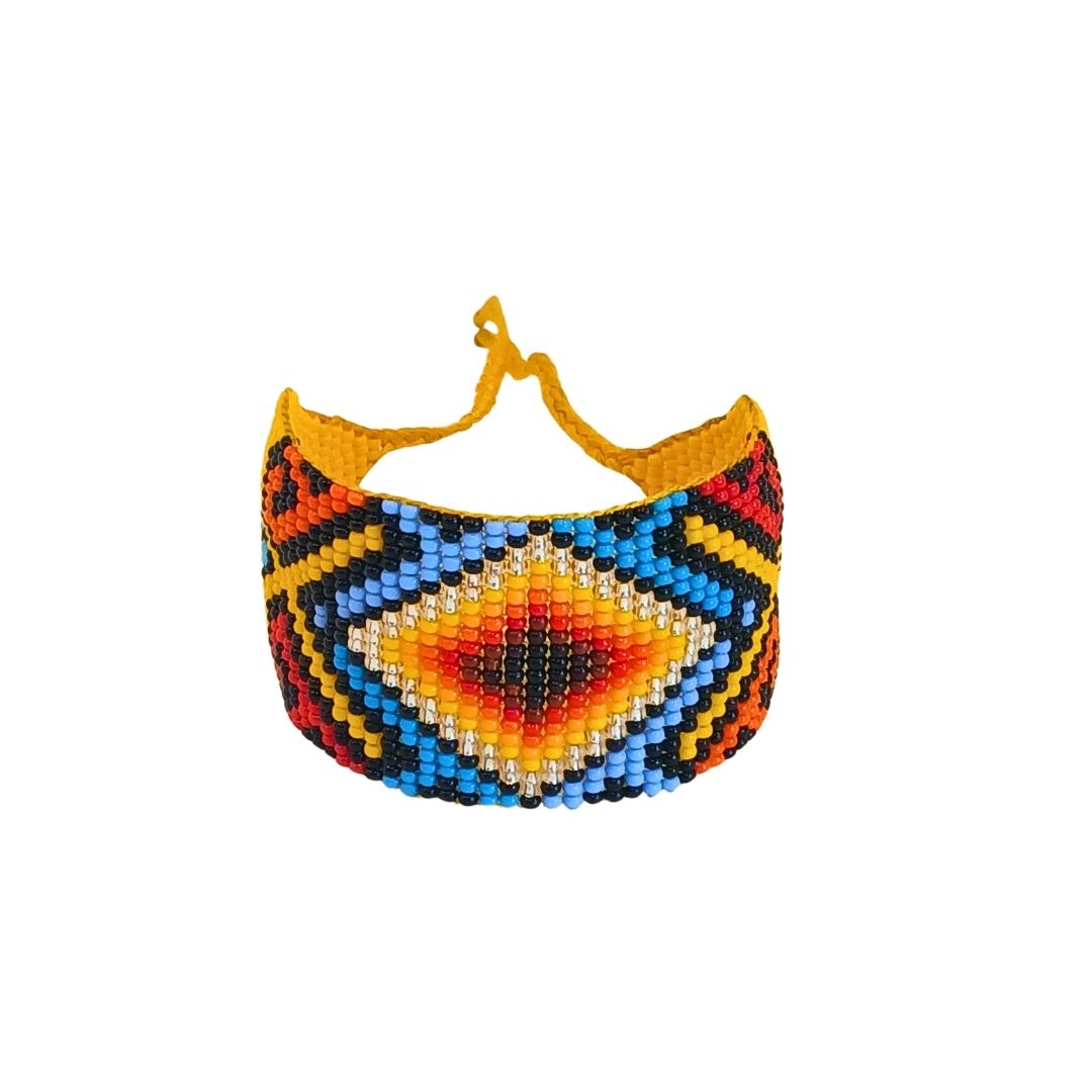 Indigenous Beaded Bracelet | Ingá from Putumayo | 144176