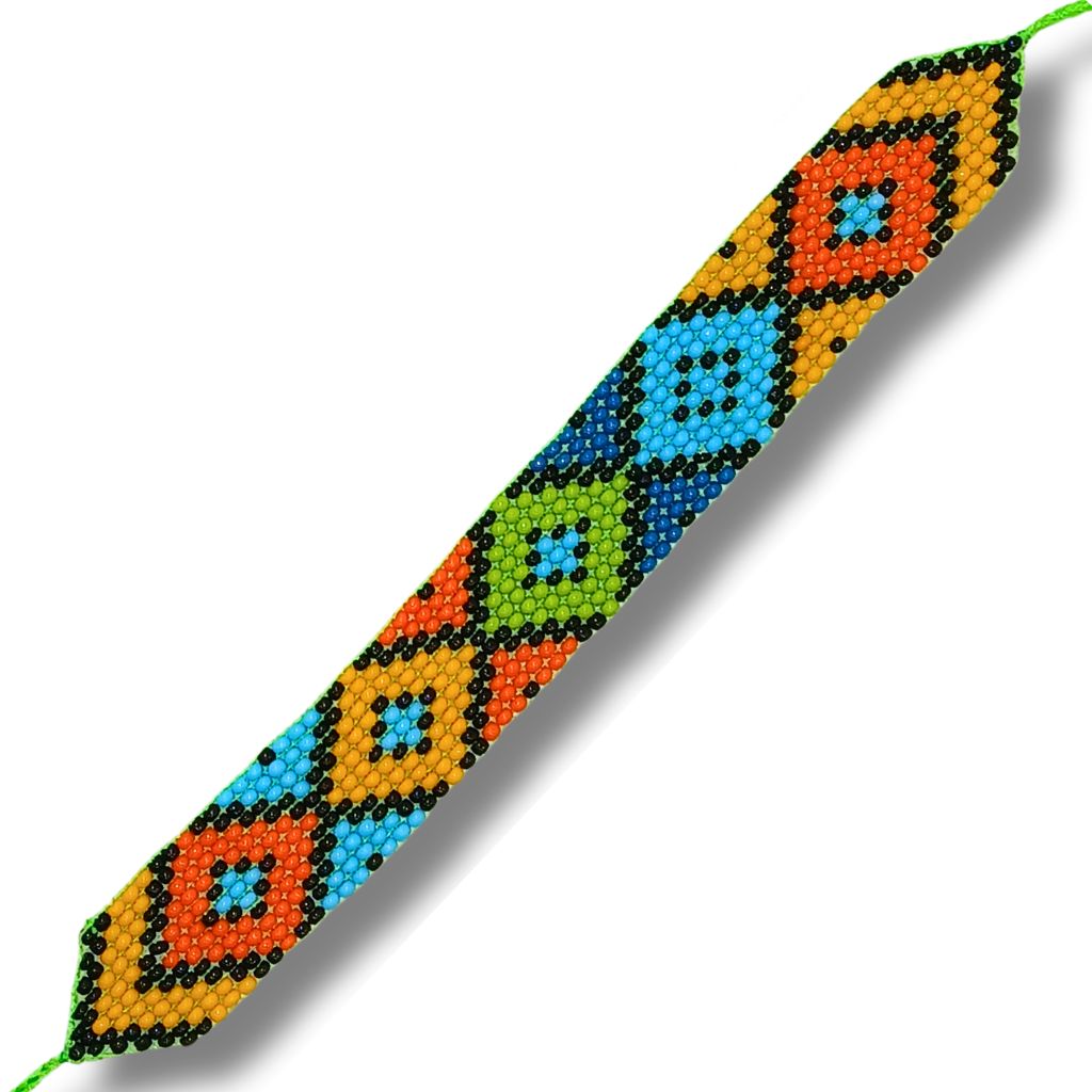 Indigenous Beaded Bracelet | Huni Kuin | 141002 - 4