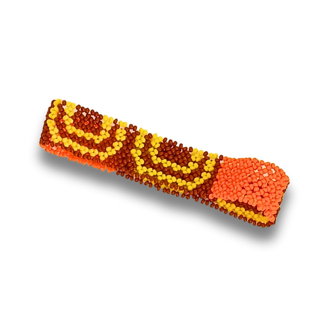 Indigenous Art Bead Bracelet | Canela | 21178 | 9.5cm