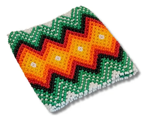 Pulseira De Miçangas Indígena 19cm  | M | Fulni-ô | 150009