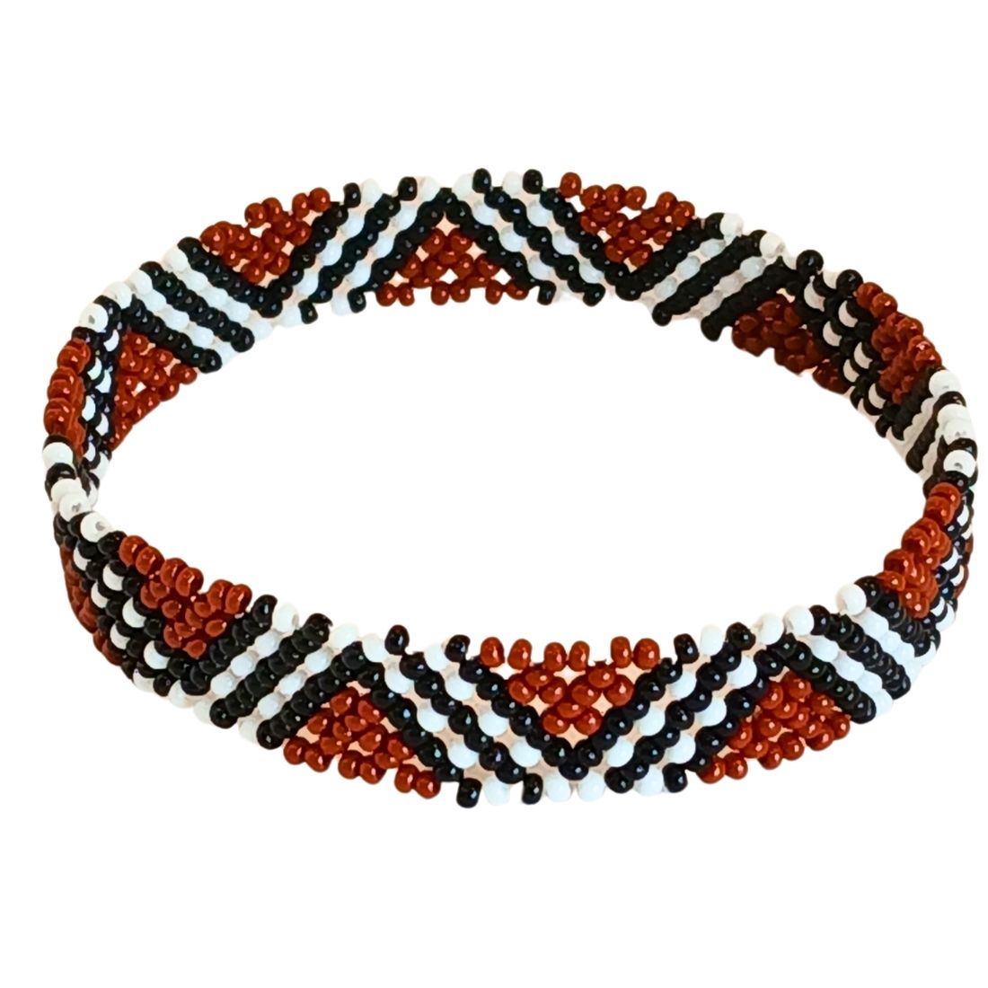 Pulseira de Miçangas Indígena fina | Waura | | 131324