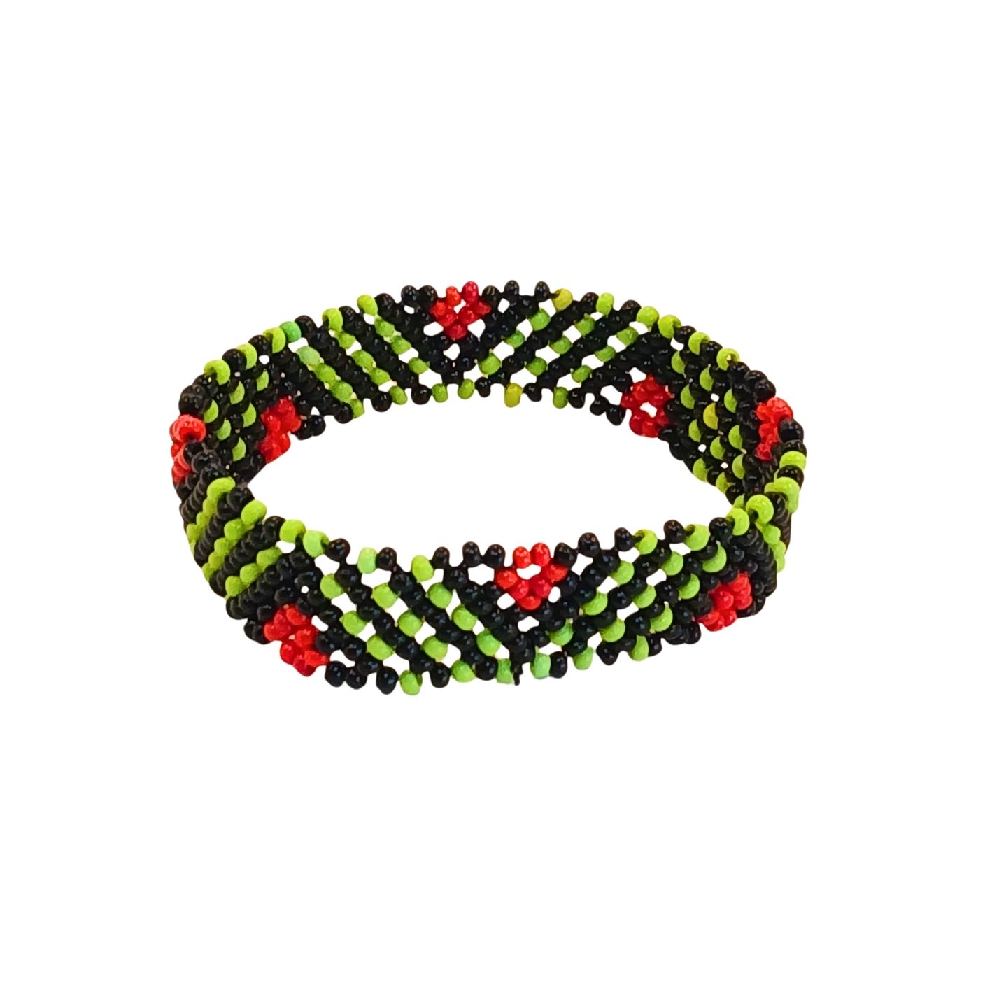 Pulseira de Miçangas Indígena fina | Kamaiurá | | 1321451