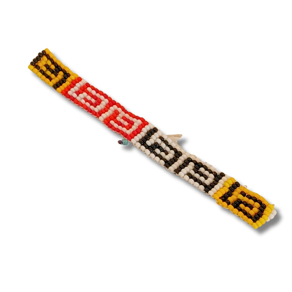 Pulseira  de Miçangas Indígena | Kaxinawa | 1556