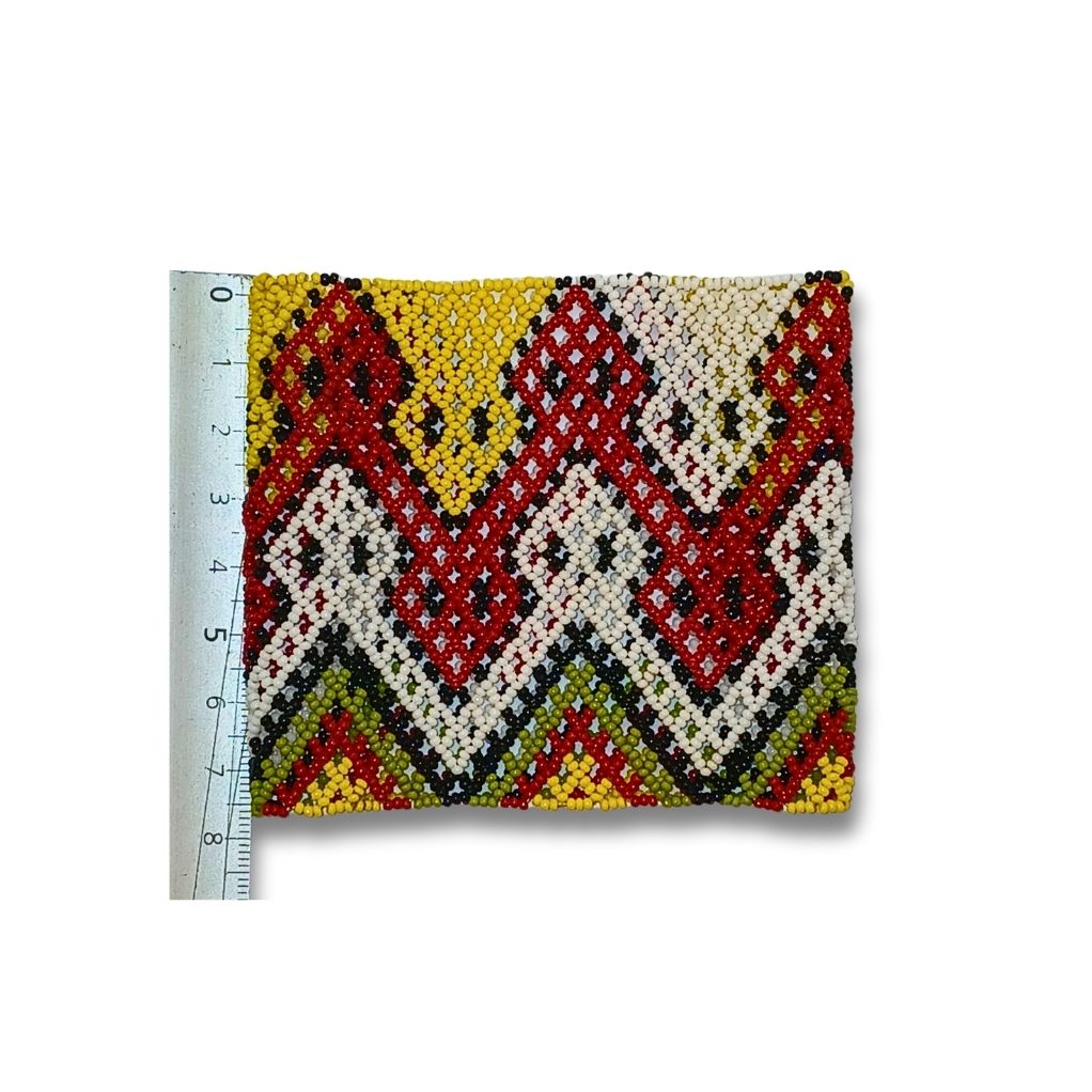 Pulseira Miçangas Indígena 18,0cm P | Elástica | Waura | 130965