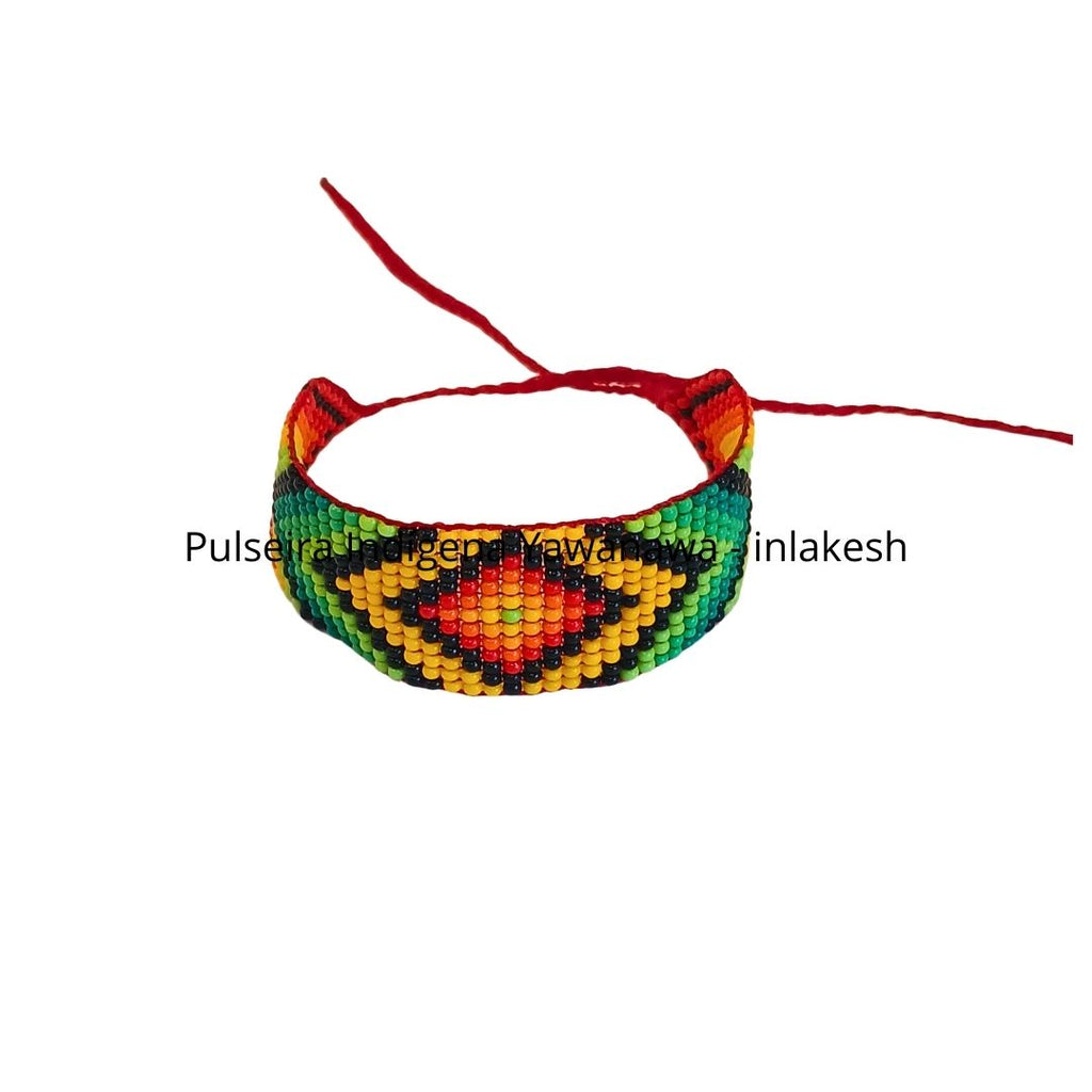 Indigenous Seed Bead Bracelet | Inga from Putumayo | 144157