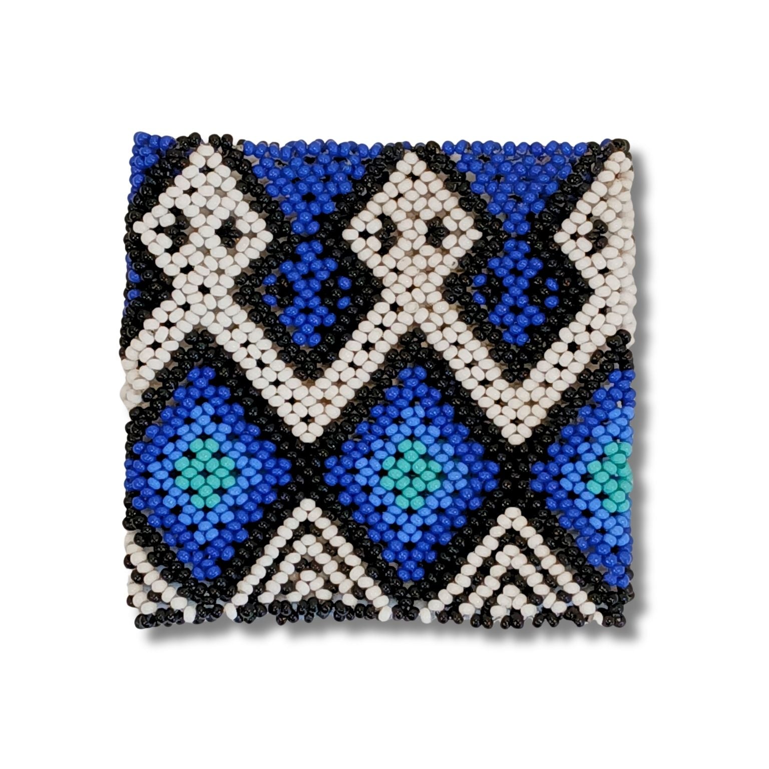 Pulseira Miçangas Indígena 20cm G | Elástica | Fulniô | 0135