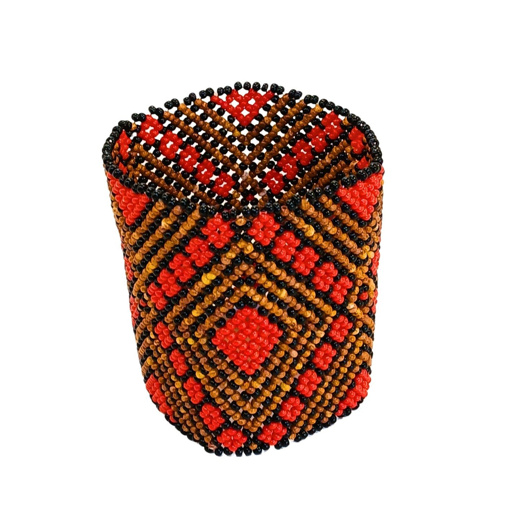 Pulseira de Miçangas Indígena Masculina | Kamaiurá | 1321452