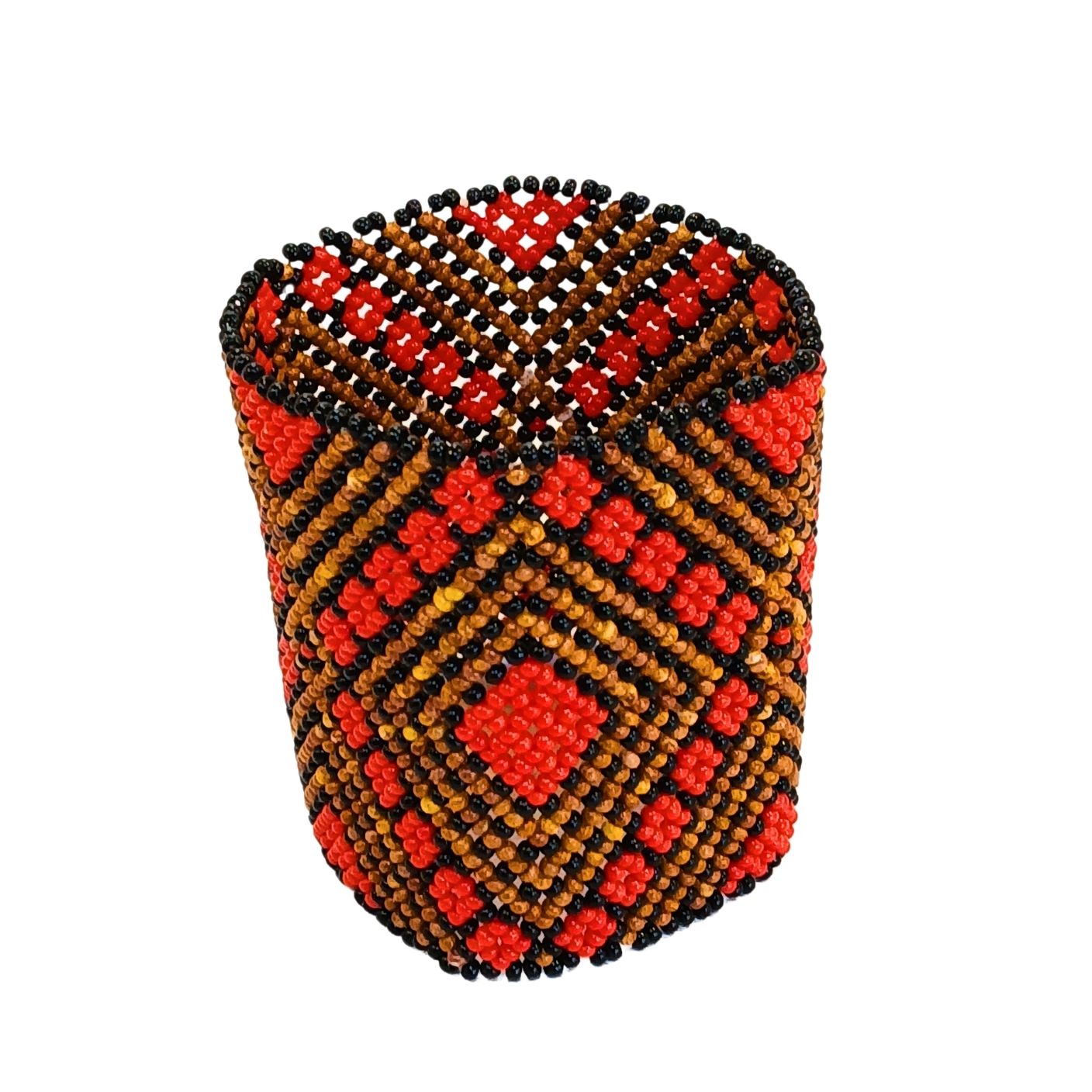 Pulseira de Miçangas Indígena Masculina | Kamaiurá | 1321452