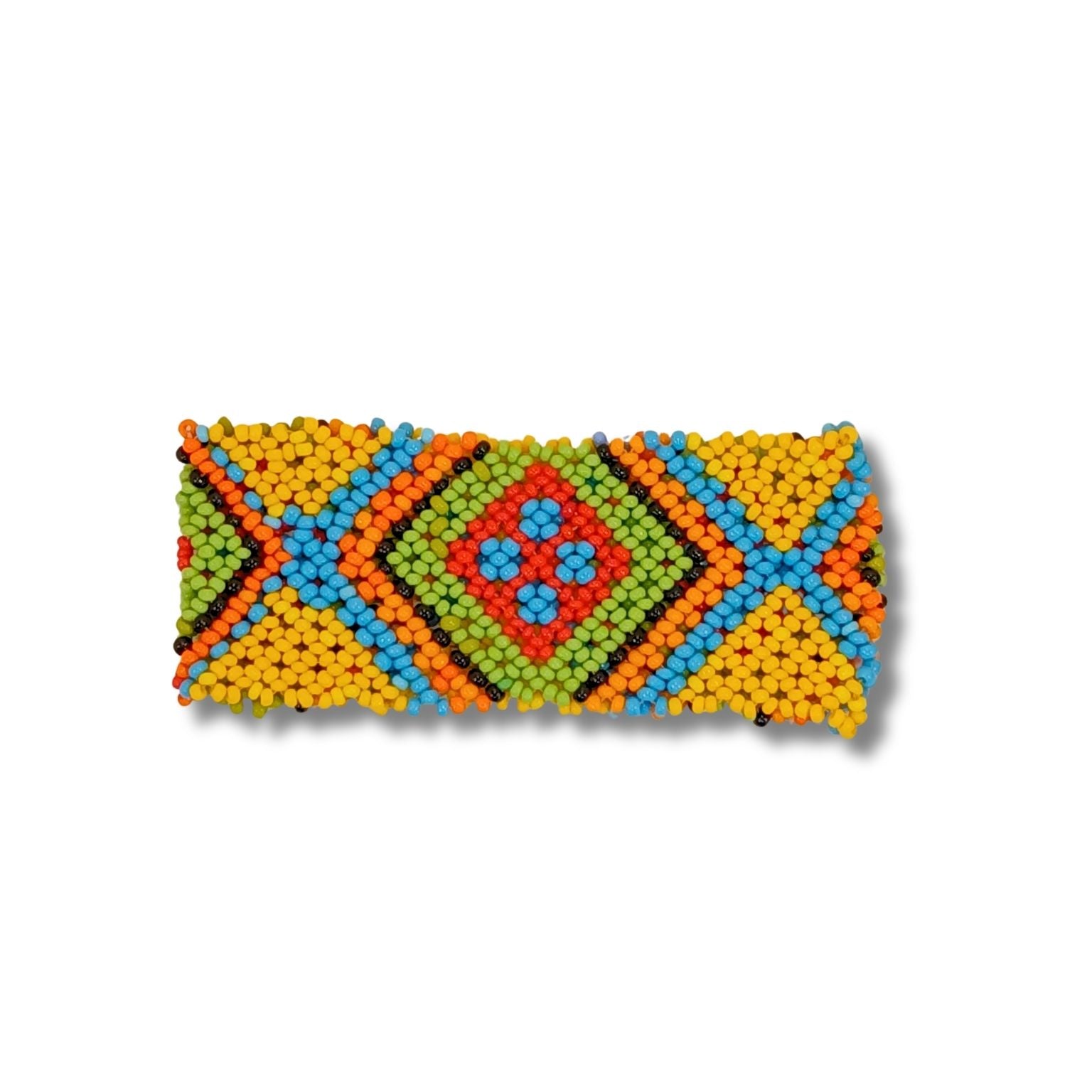 Pulseirade Miçangas 20cm G | Não Elástica | Kaxinawa | 1040