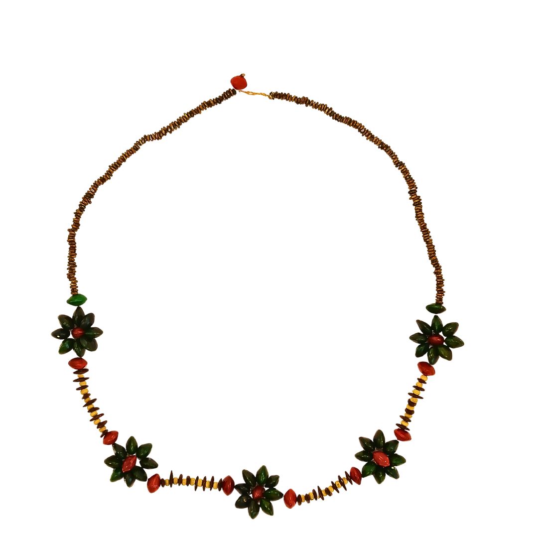 Colar de sementes Arte Indigena | Pataxó | 1321428