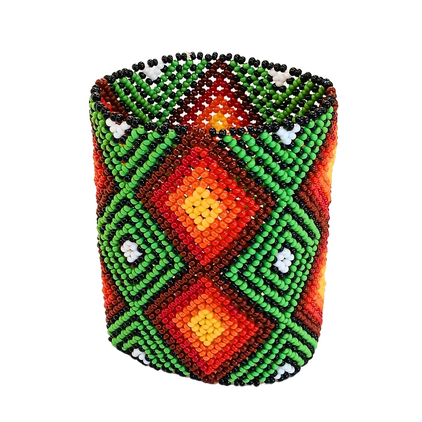 Pulseira de Miçangas Indígena Média| Kamaiurá | 1321461
