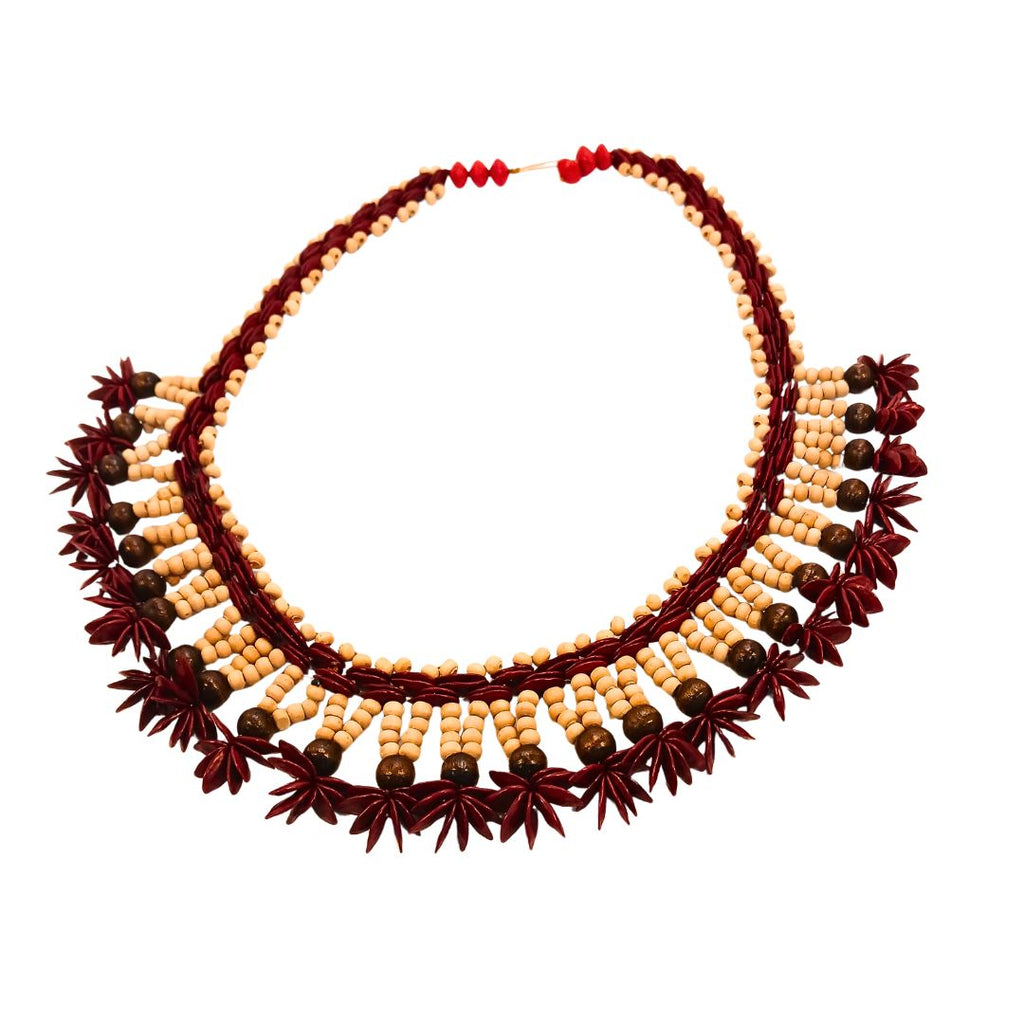 Indigenous Art Seeds Necklace | Pataxó | 21190