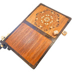 Wooden Backgammon Board | Open | Single Piece