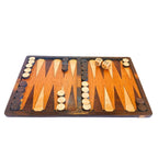 Wooden Backgammon Board | Open | Single Piece