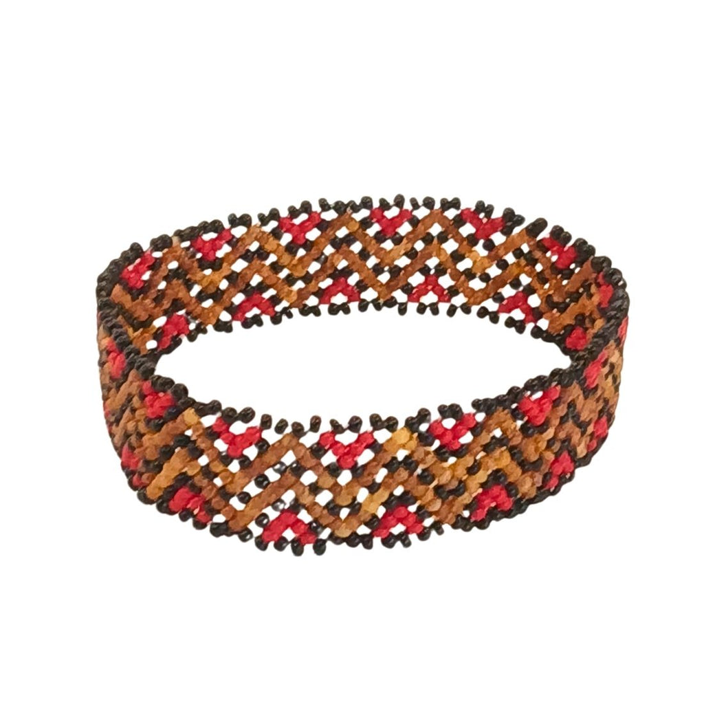 Pulseira de Miçangas Indígena fina | Waura | | 1321446