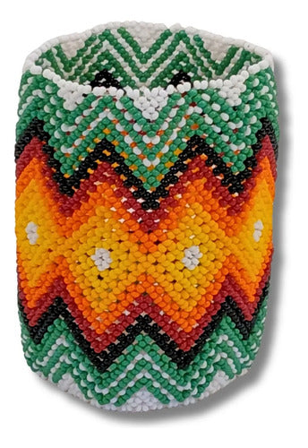 Pulseira De Miçangas Indígena 19cm  | M | Fulni-ô | 150009