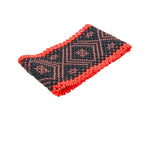 White Indigenous Art Beaded Bracelet | Waura | 150025