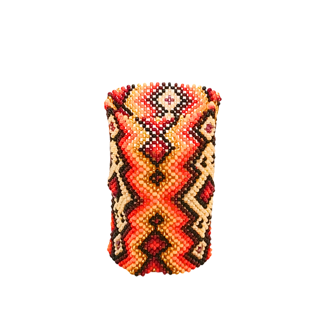 Indigenous Art Beaded Bracelet | Yawanawa Ethnicity | 141183