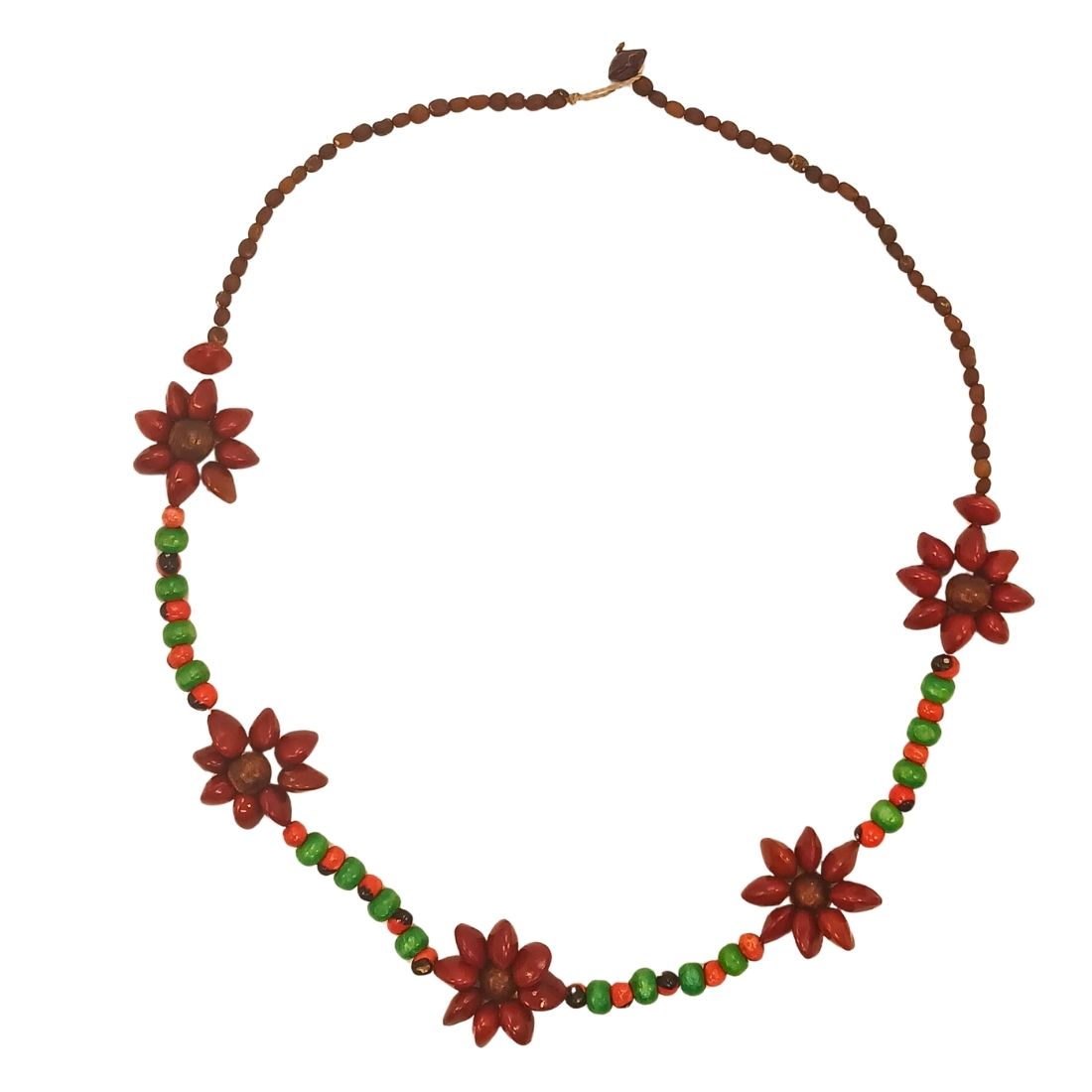 Colar de sementes Arte Indigena | Pataxó | 1321429