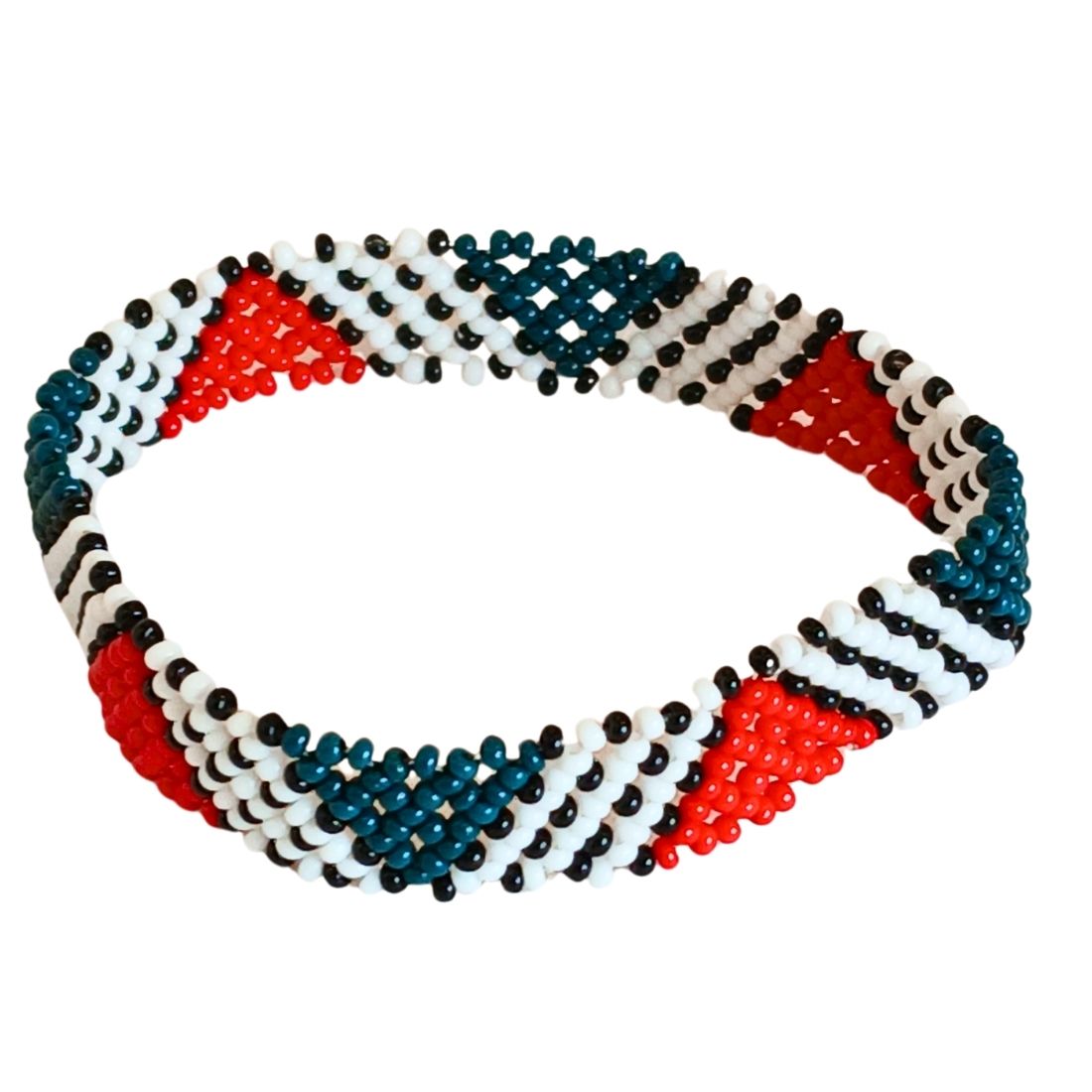 Pulseira de Miçangas Arte Indígena Fina | Waura | 150041