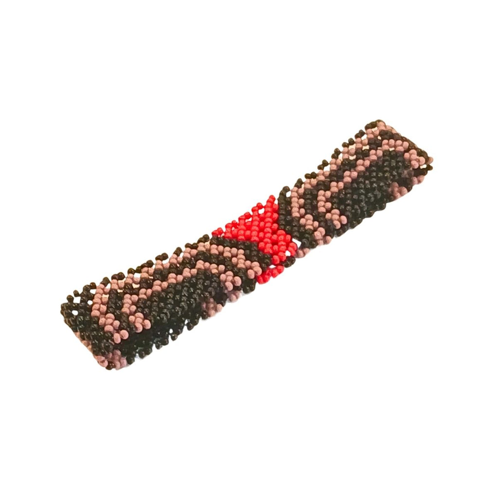 Pulseira de Miçangas Arte Indígena lilas| Waura | 150002
