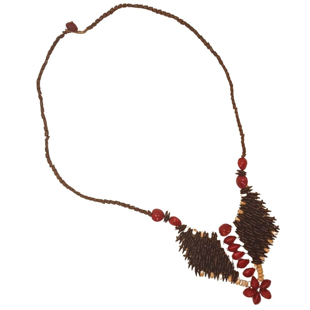 Colar de sementes Arte Indigena | Pataxó | 1321412