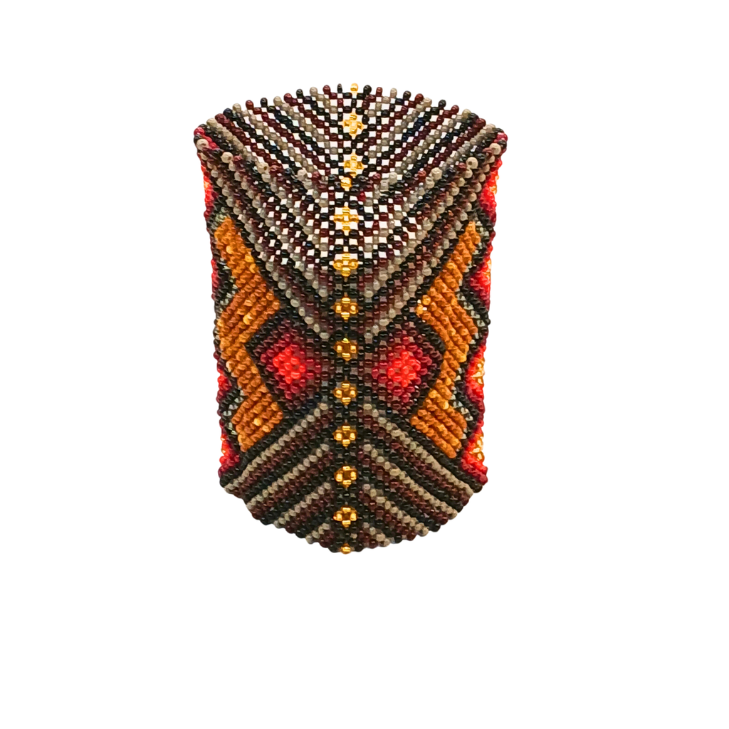 Indigenous Art Beaded Bracelet | Yawanawa Ethnicity | 141181