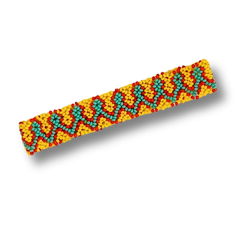 Beaded Bracelet Indigenous Art | Canela | 21176 | 9.5cm
